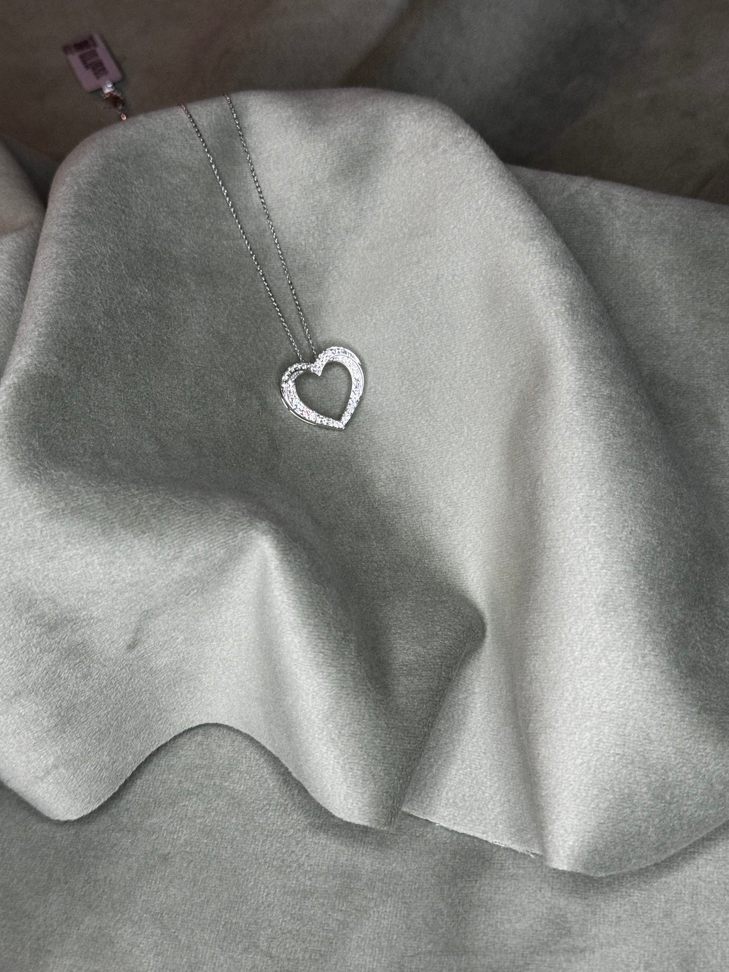 Eternal Heart Diamond Necklace